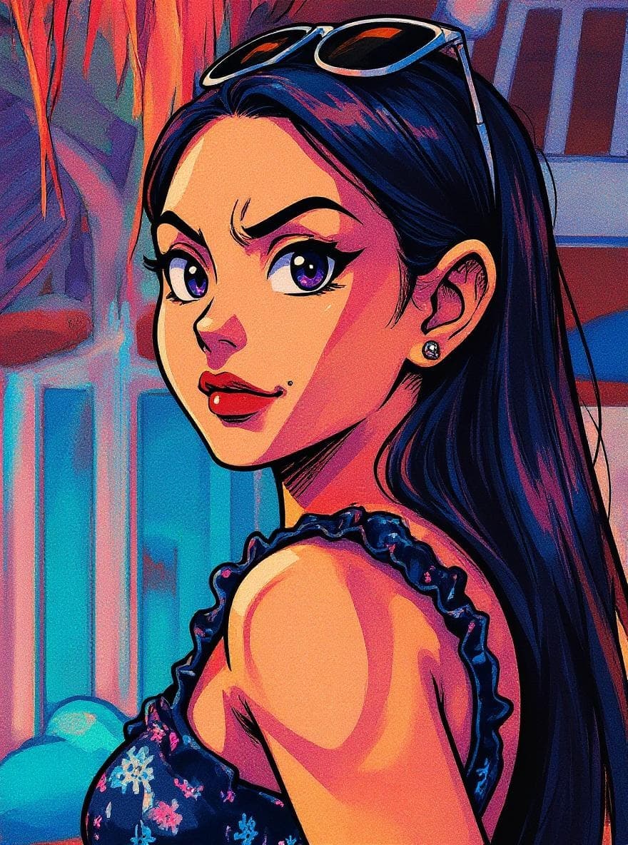 JoJo cartoon style example