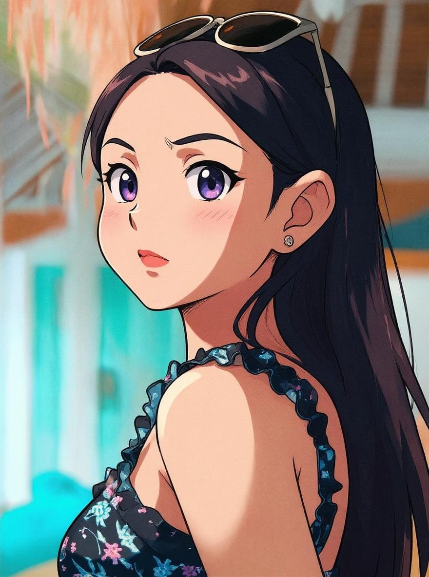 Cinematic Anime cartoon style example