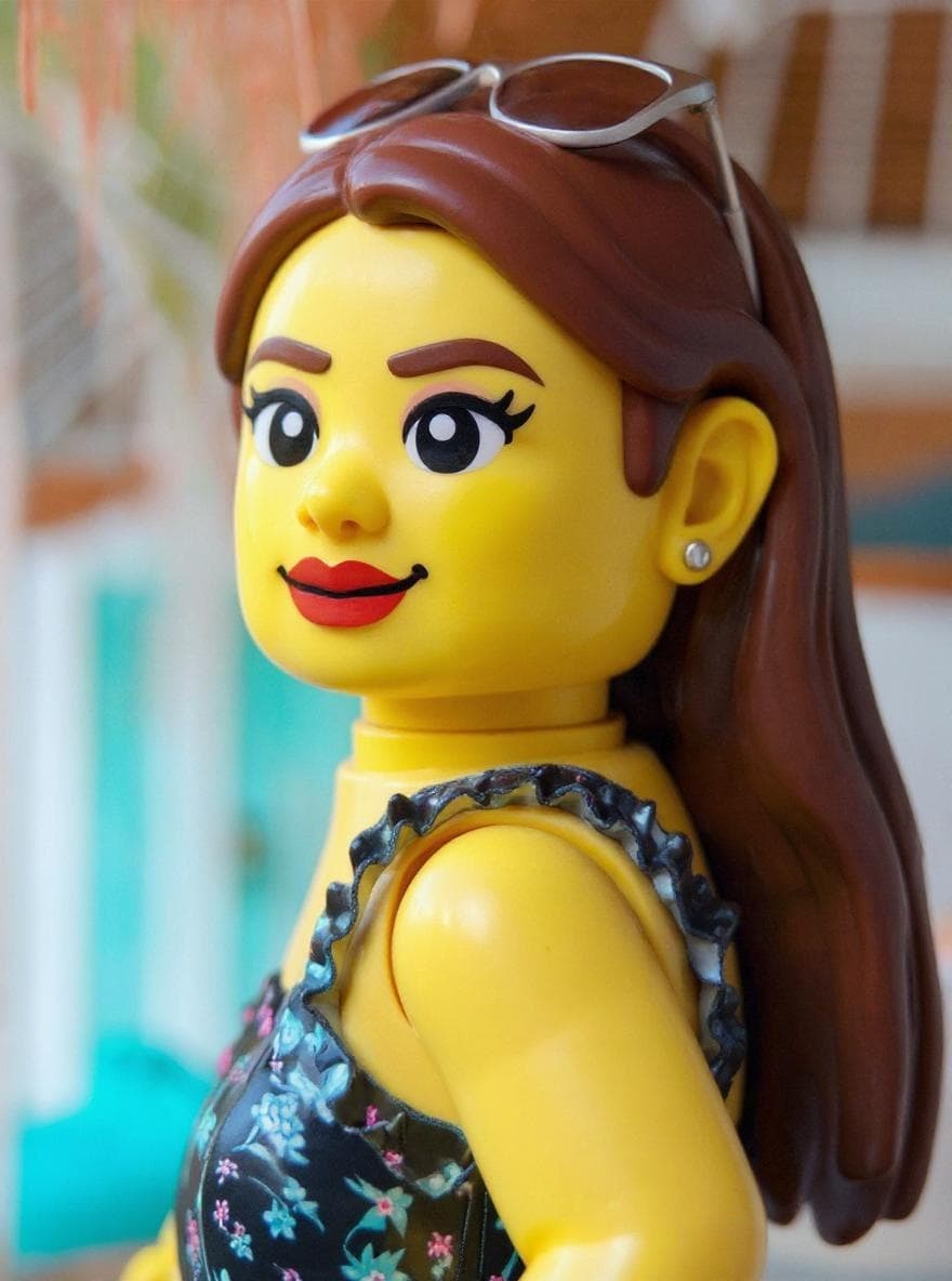 LEGO cartoon style example