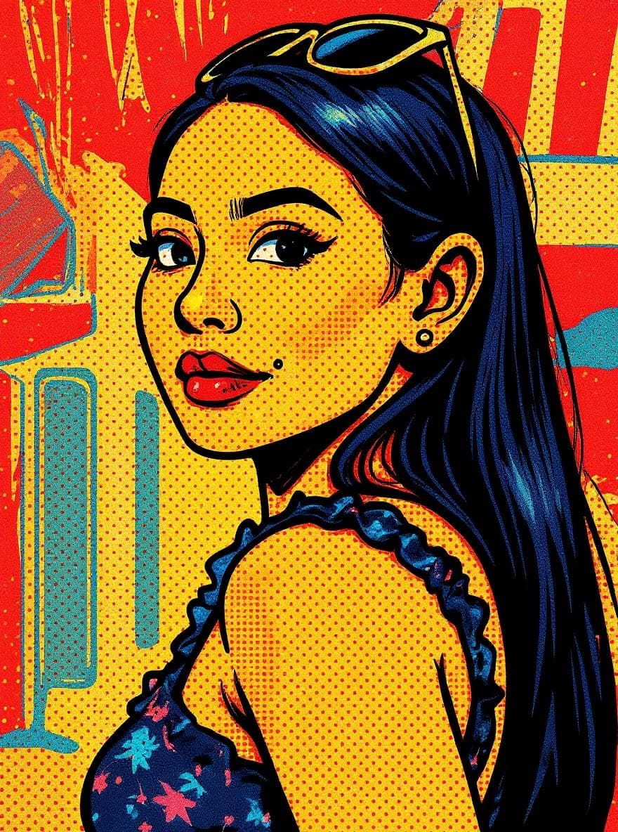 Comic Book cartoon style example