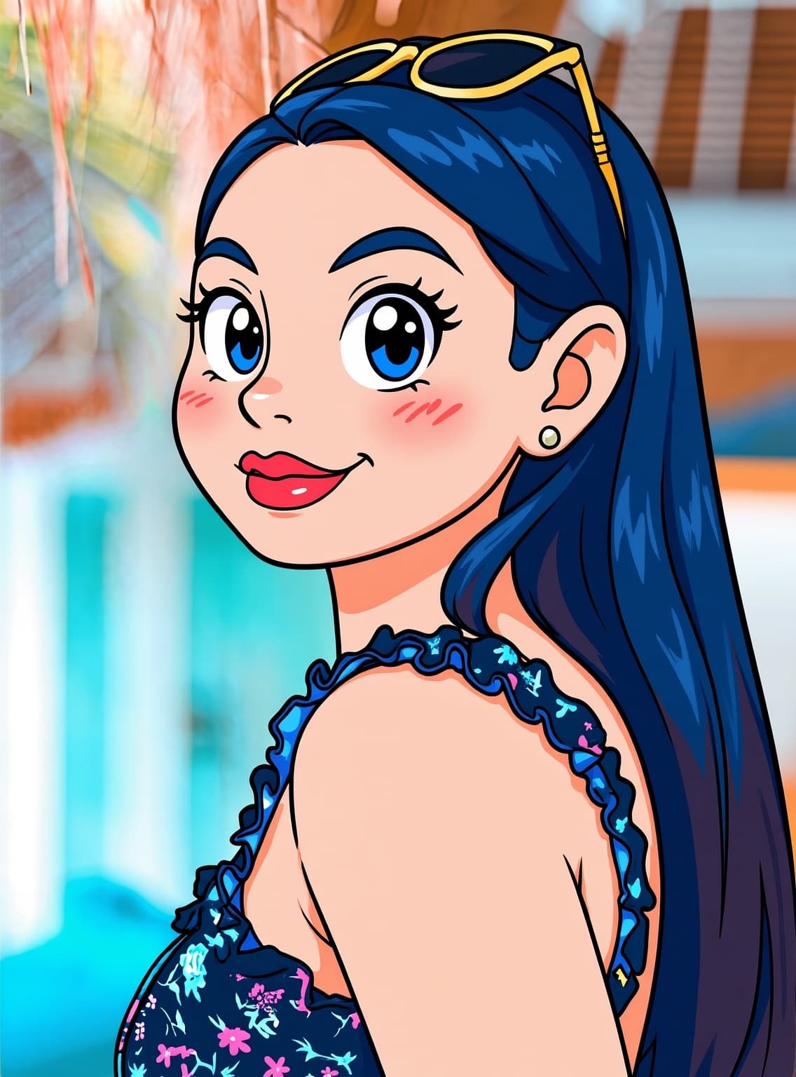 PowerPuff Girls cartoon style example
