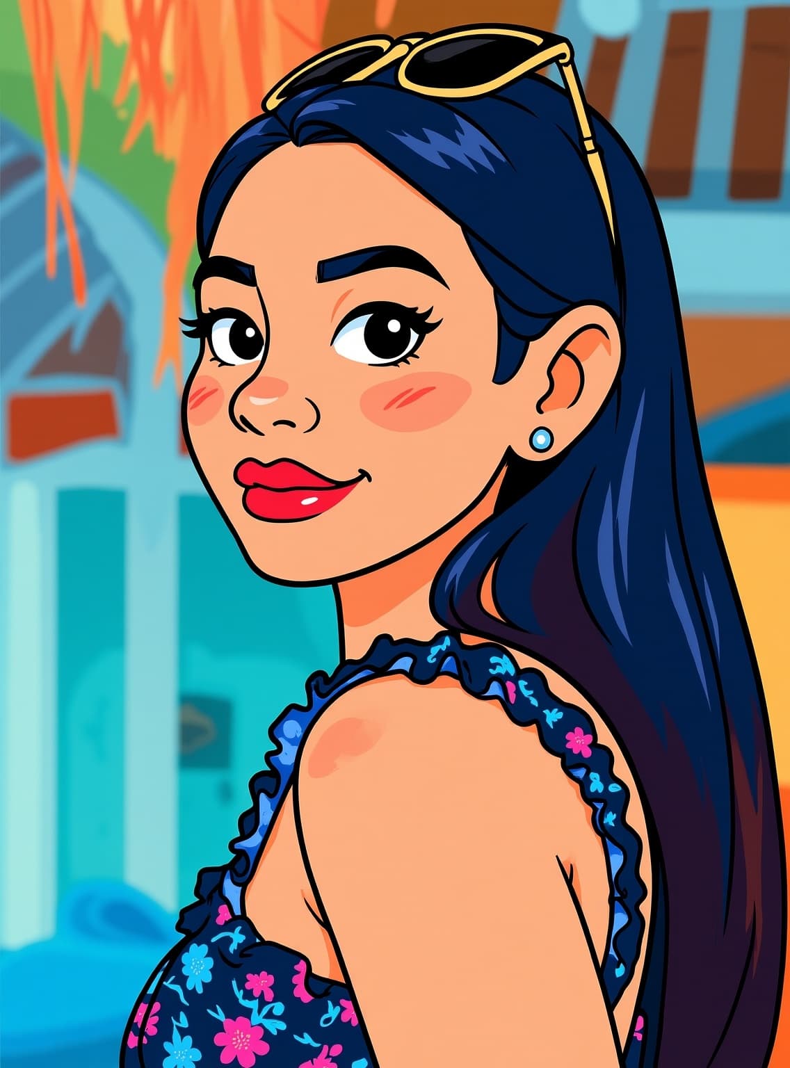 Scooby-Doo cartoon style example